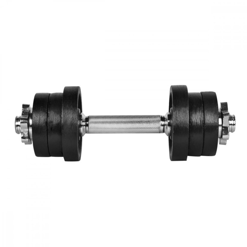 Činka nakládací LIFEFIT® Angular jednoruční 9 kg, 30mm tyč/6x kotouč
