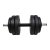 Činka nakládací LIFEFIT® jednoruční 13 kg, vinyl-cement, 30mm tyč/6x kotouč