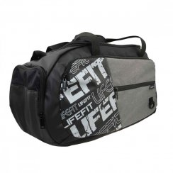 Sportovní taška LIFEFIT® pro muže, černo-zelená