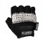Fitness rukavice LIFEFIT® KNIT, černo-bílé - Oblečení velikost: XL