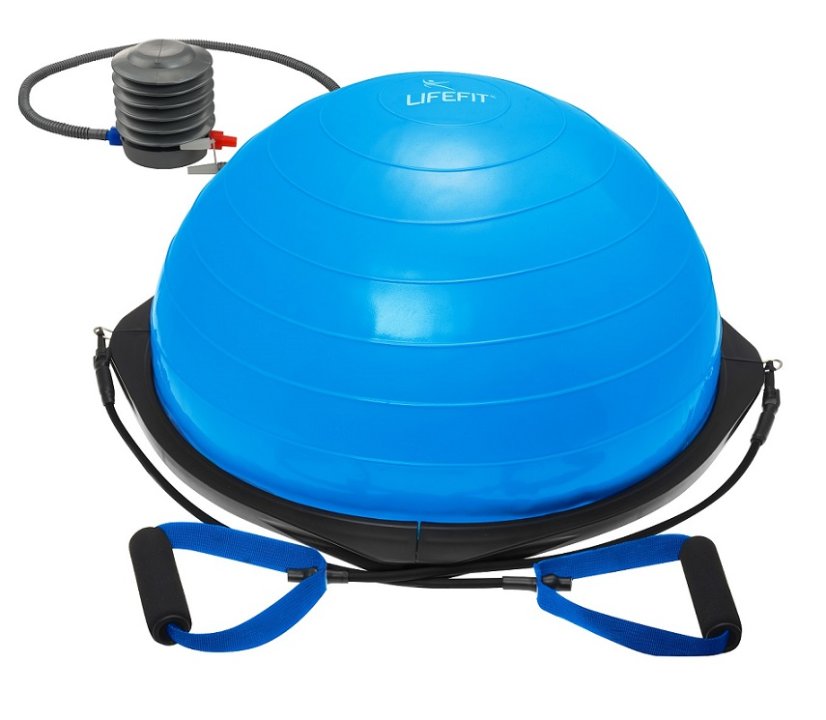 Balanční podložka LIFEFIT® BALANCE BALL TR 58cm, modrá