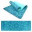 Podložka LIFEFIT® YOGA MAT MANDALA DUO, 183x58x0,6cm, tyrkysová