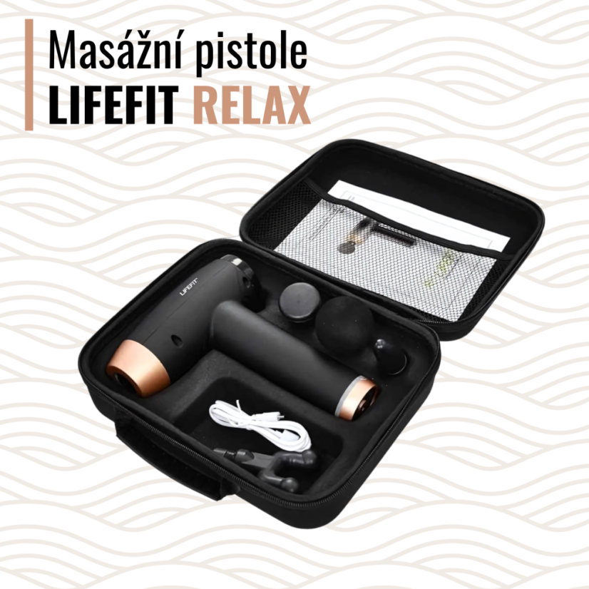 Masážní pistole LIFEFIT® RELAX