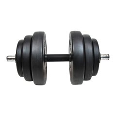 Činka nakládací LIFEFIT® jednoruční 18 kg, vinyl-cement, 30mm tyč/6x kotouč