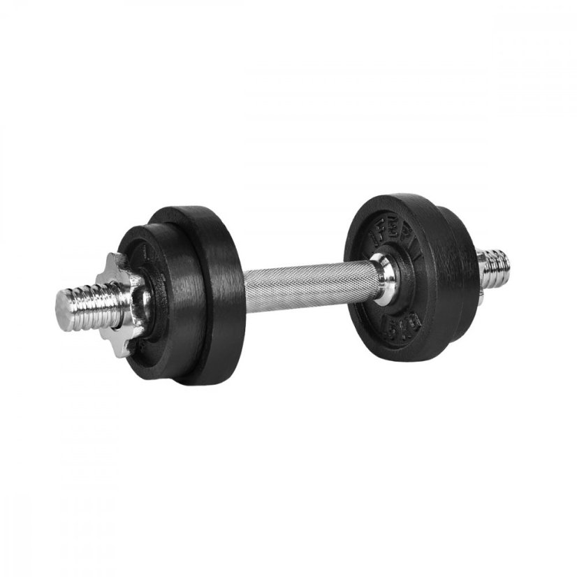 Činka nakládací LIFEFIT® Angular jednoruční 7 kg, 30mm tyč/4x kotouč