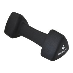 Neoprenová činka LIFEFIT® TRIANGLE 1 x 4,0 kg, černá