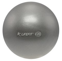 Míč OVERBALL LIFEFIT® 20cm, stříbrný