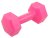 Vinylová činka LIFEFIT® 1 x 1 kg, růžová