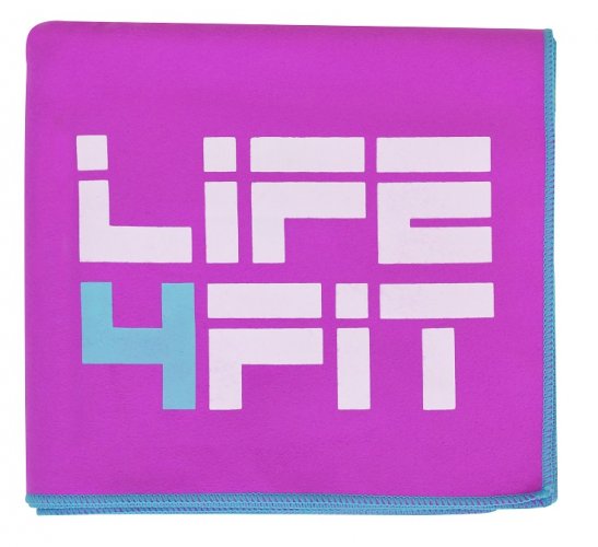 LIFEFIT® rychleschnoucí ručník z mikrovlákna 105x175cm, fialový