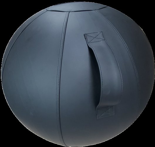 Designový míč - PU kůže černá Eljet