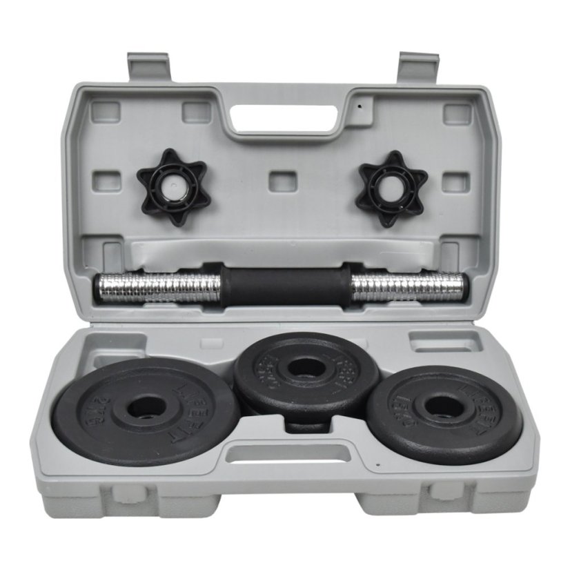 Činkový set LIFEFIT® DUMBBELL SET STEEL HB-03 10kg ABS