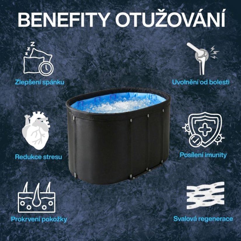 Otužovací vana LIFEFIT® IceBath FjordBlue XXL