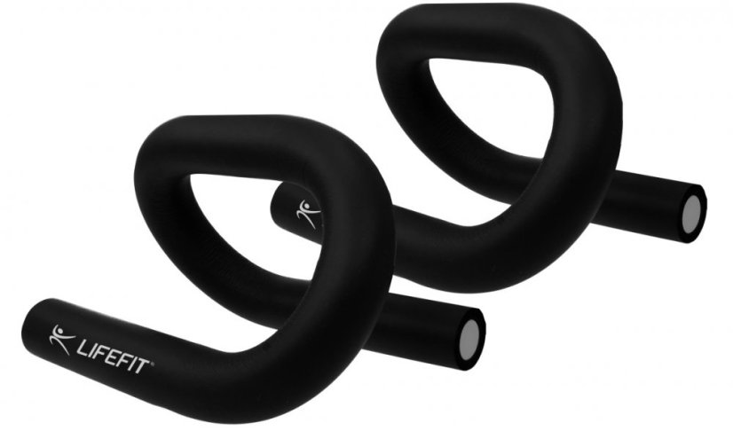 Úchopy na kliky LIFEFIT® PUSH UP BAR STEEL, pár