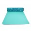 Podložka LIFEFIT® YOGA MAT MANDALA DUO, 183x58x0,6cm, tyrkysová