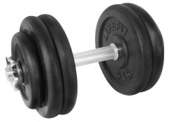 Činka nakládací LIFEFIT® jednoruční 27 kg, 30mm tyč/6x kotouč