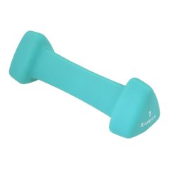 Neoprenová činka LIFEFIT® TRIANGLE 1 x 1,0 kg, tyrkysová