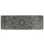 Podložka LIFEFIT® YOGA MAT MANDALA DUO, 183x58x0,6cm, černá