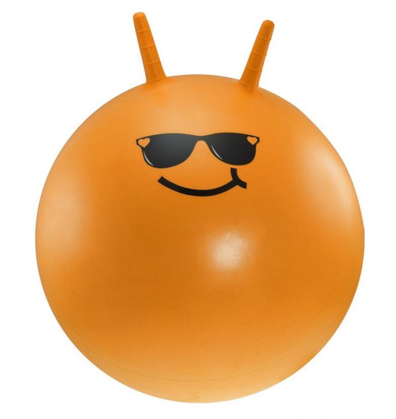 Dětský skákací míč LIFEFIT® JUMPING BALL 55 cm, oranžový