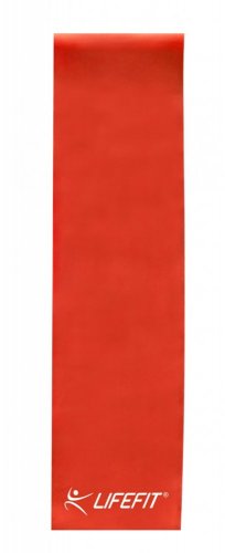 Posilovací guma LIFEFIT® FLEXBAND 0,65, červená