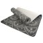 Podložka LIFEFIT® YOGA MAT MANDALA DUO, 183x58x0,6cm, černá