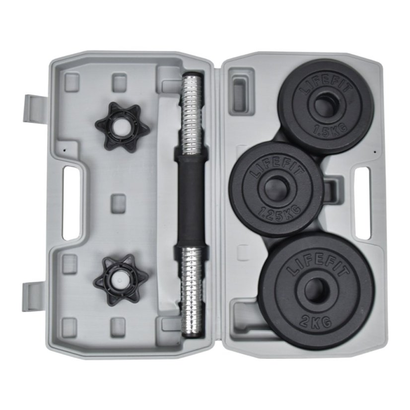 Činkový set LIFEFIT® DUMBBELL SET STEEL HB-03 10kg ABS