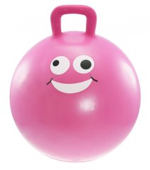 Dětský skákací míč LIFEFIT® JUMPING BALL 45 cm, růžový