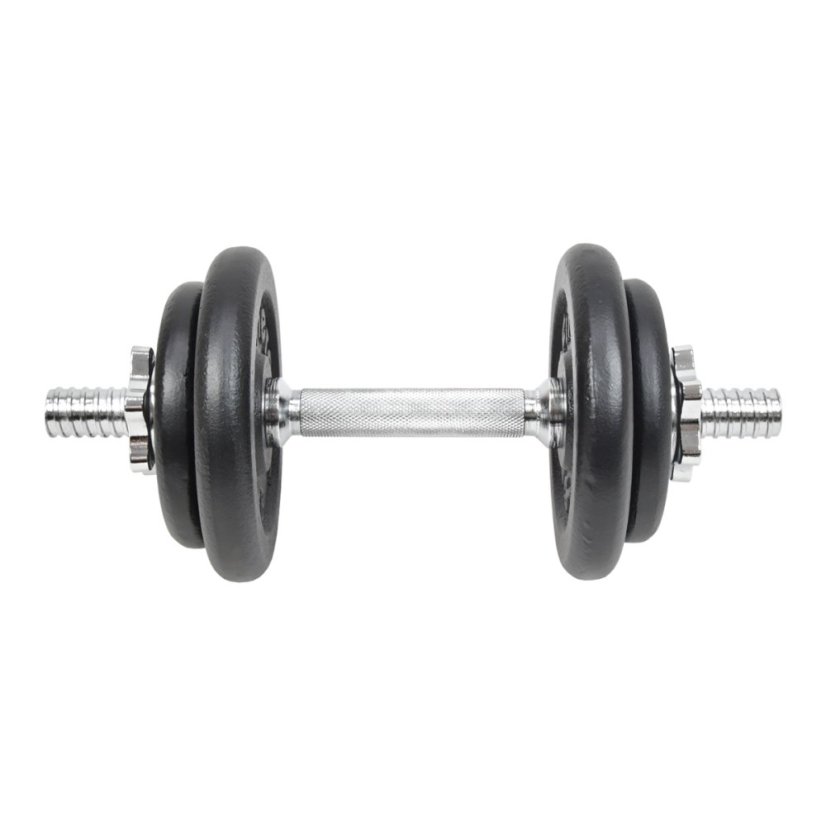 Činkový set LIFEFIT® DUMBBELL SET STEEL HB 10kg ABS