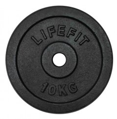 Kotouč LIFEFIT® 10kg, kovový, pro 30mm tyč