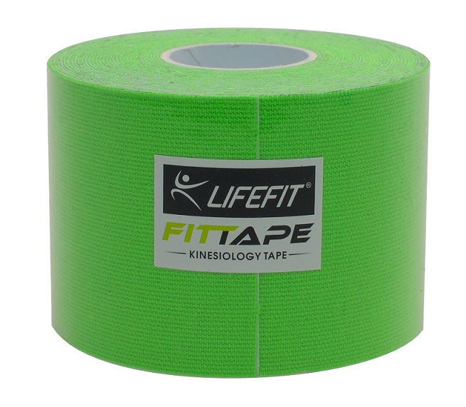 KinesionLIFEFIT® tape 5cmx5m, světle zelená