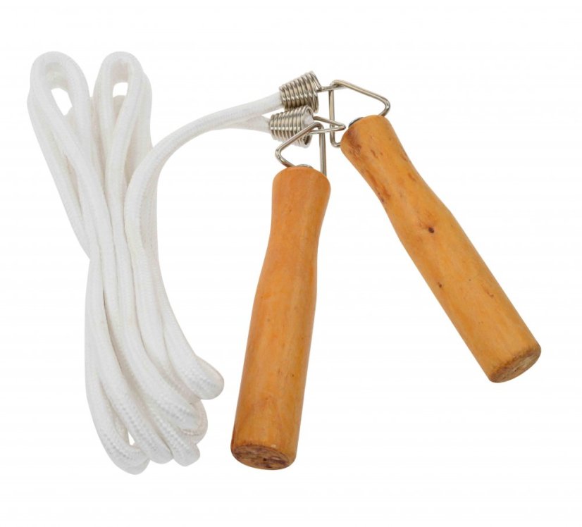Švihadlo LIFEFIT® WOOD ROPE, 280cm