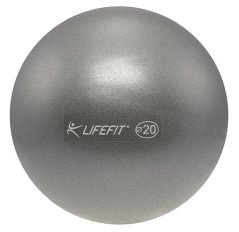 Míč OVERBALL LIFEFIT® 20cm, stříbrný