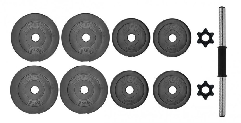 Činka nakládací set LIFEFIT® STRONG 15kg