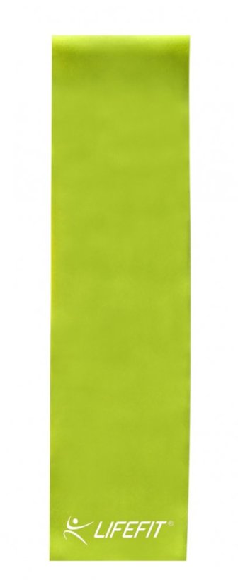 Posilovací guma LIFEFIT® FLEXBAND 0,55, zelená