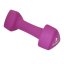 Neoprenová činka LIFEFIT® TRIANGLE 1 x 3,0 kg, bordó